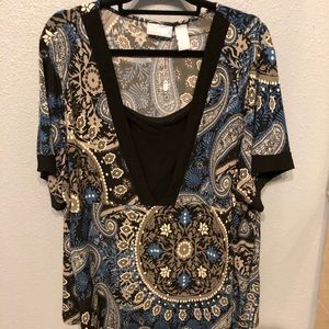 Liz&Me Plus size 3x Short Sleeve Top
